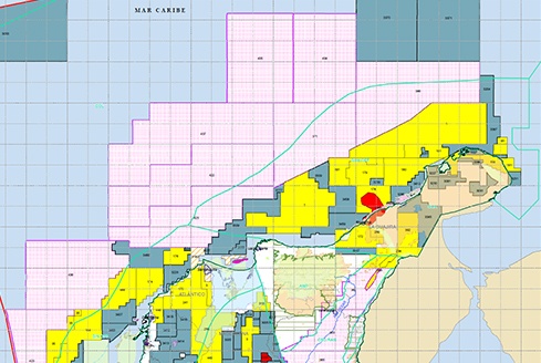 Offshore Concession Map